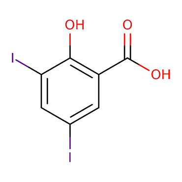 3,5-Diiodosalicylic acid, 98%